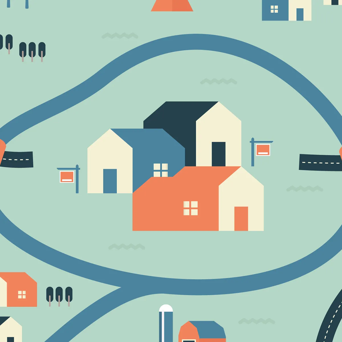 buying a home illustration