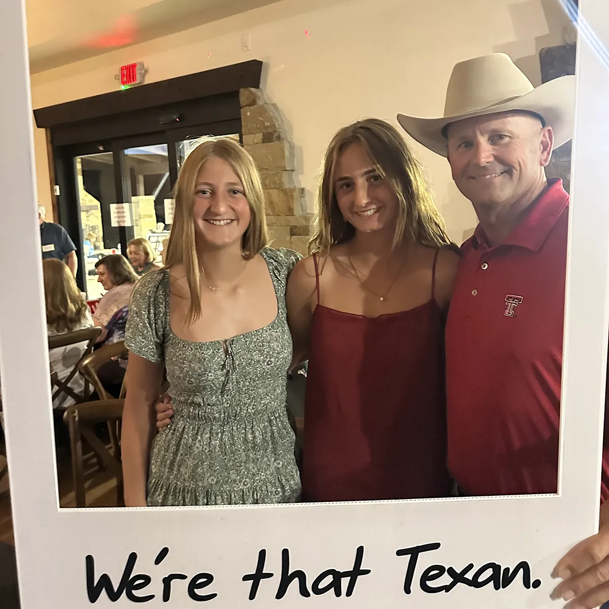 We're that Texan candid