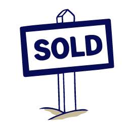 sold sign